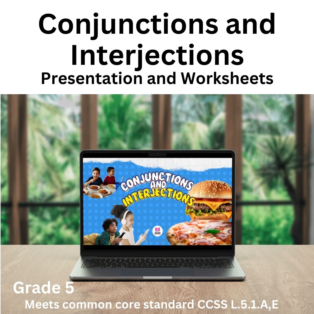 Mastering Conjunctions & Interjections: A Must-Have Resource for 5th Grade Grammar Success