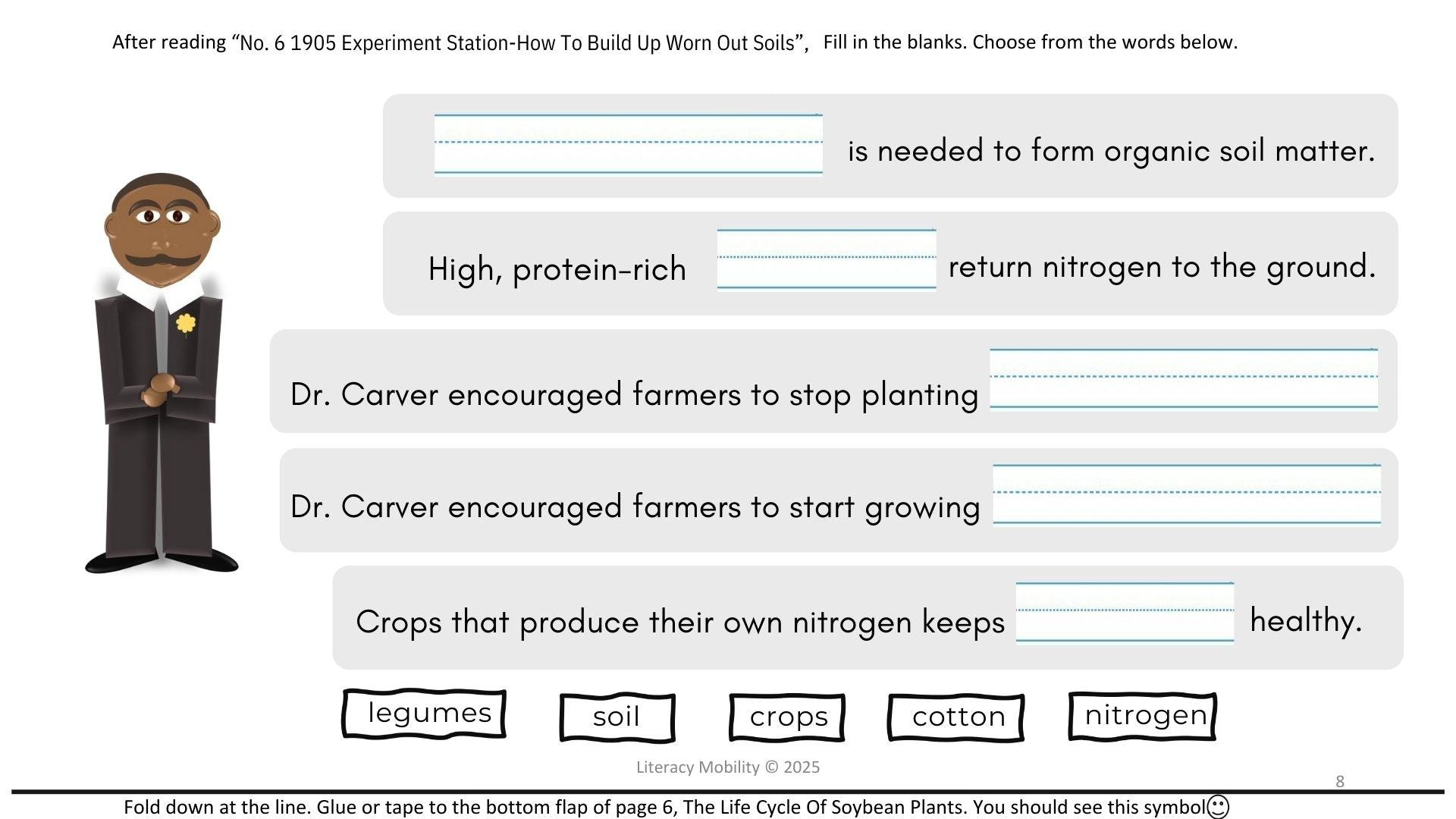 George Washington carver and the Jesup Wagon activity