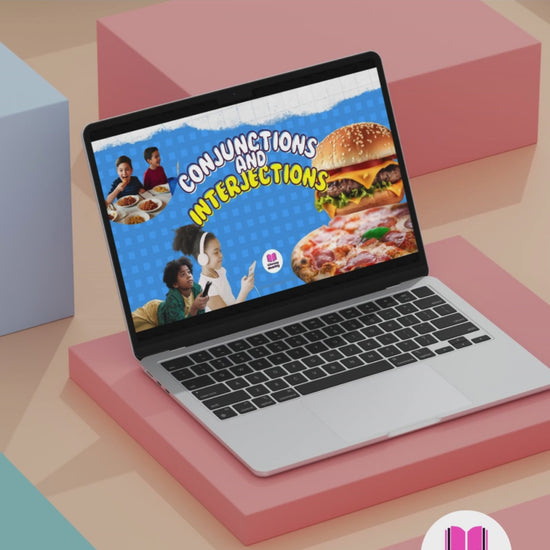 Conjunctions and interjections preview video by literacy mobility